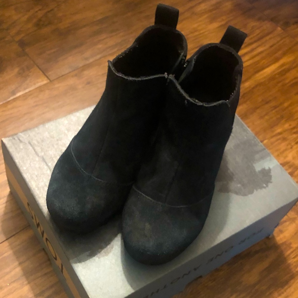 Kids Suede Boots “Toms”